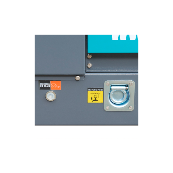 Винтовой дизельный компрессор Master Blast MB-275В-7+АС с осушителем, на раме