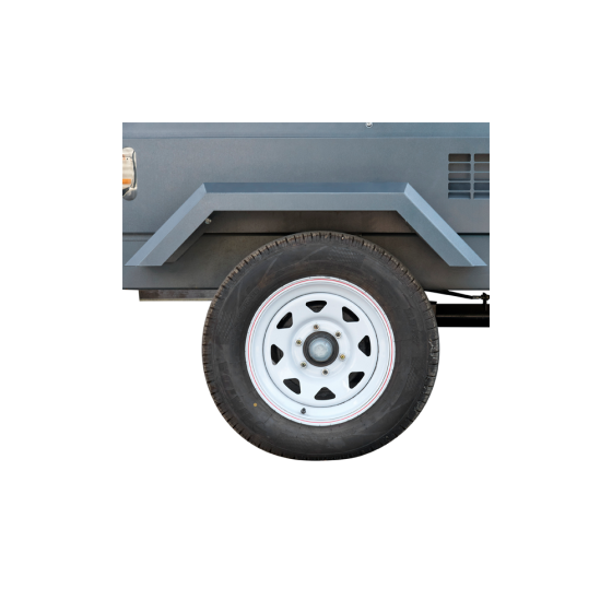 Винтовой дизельный компрессор Master Blast MB-1070D-25 на шасси