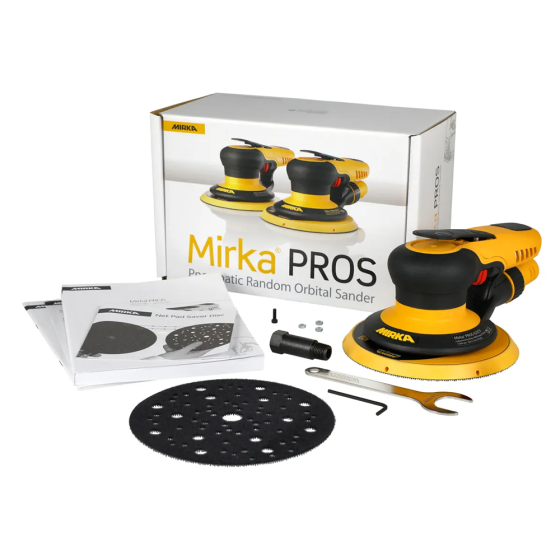 Пневмошлифмашинка Mirka PROS 625CV [8995625111]