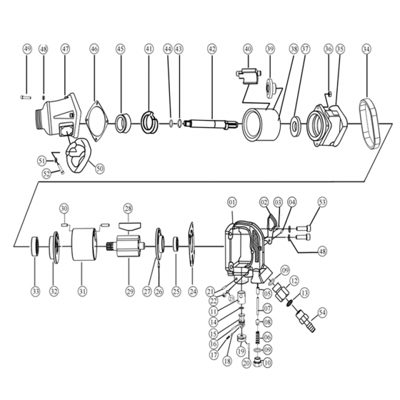 Пружина дроссельной заслонки (№6) к Frosp ПГ-336 [Air inlet Spring]