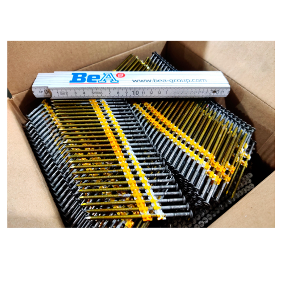 Реечные гвозди R20 28x70 BK RING / 4500 шт // BeA 