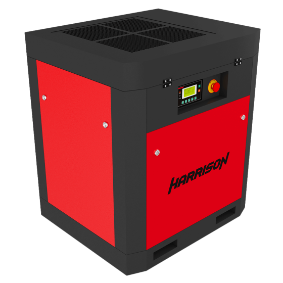 Винтовой компрессор с ременным приводом Harrison HRS-941300 - 10 бар (IP23)