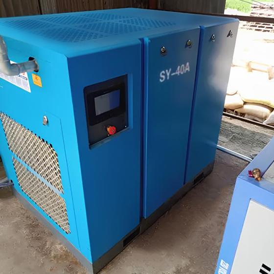 Винтовой компрессор SAYI SY-40A (12 бар, 4000 л/мин, 30 кВт, IP54)