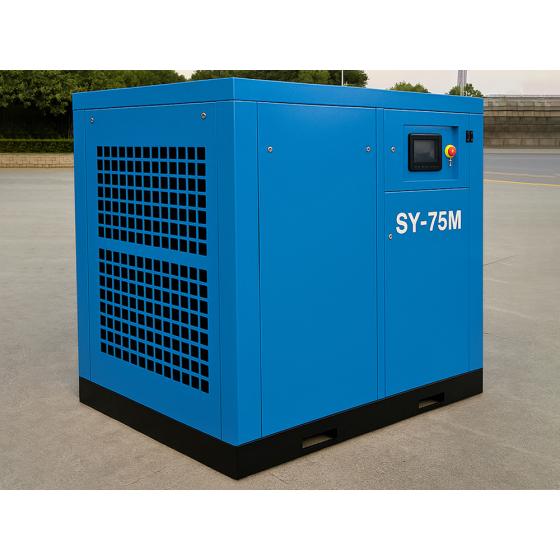 Винтовой компрессор SAYI SY-75M (8 бар, 9600 л/мин, 55 кВт, IP23)