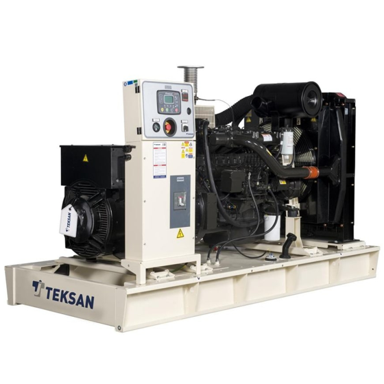 Дизельный генератор Teksan TJ220DW5C открытое исполнение