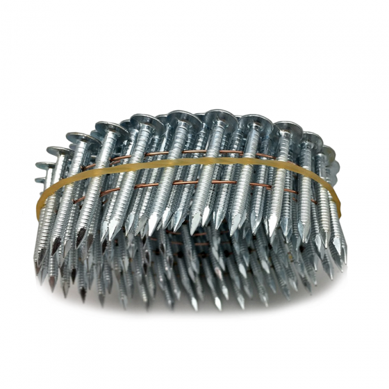 Кровельные гвозди DPN 3.05/32 ершеные оцинкованные (5 мкм) / 7200шт // Trusty