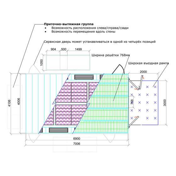 Окрасочно-сушильная камера WDK-210