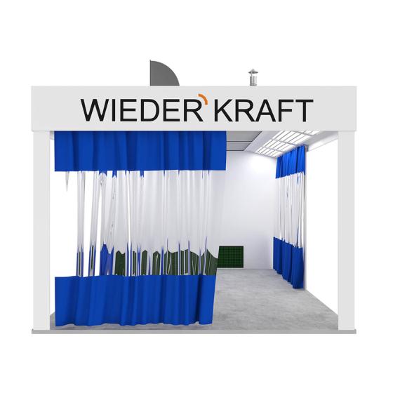 Пост подготовки к окраске с диагональным потоком воздуха WDK410M