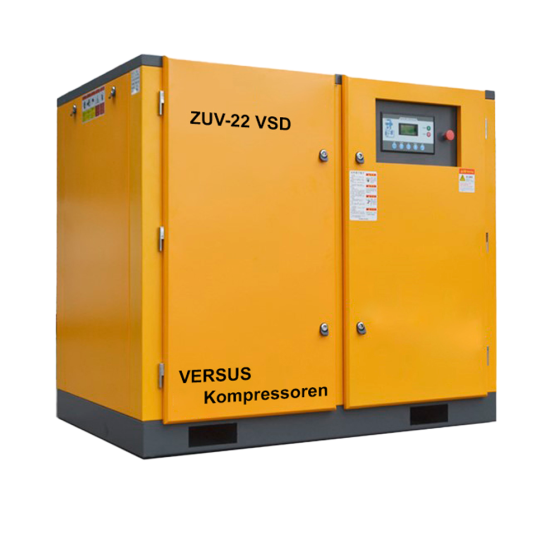 Винтовой компрессор ZUV – 22 VSD 10 бар прямой привод IP 23 D VERSUS Kompressoren